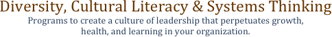 Diversity, Cultural Literacy & Systems